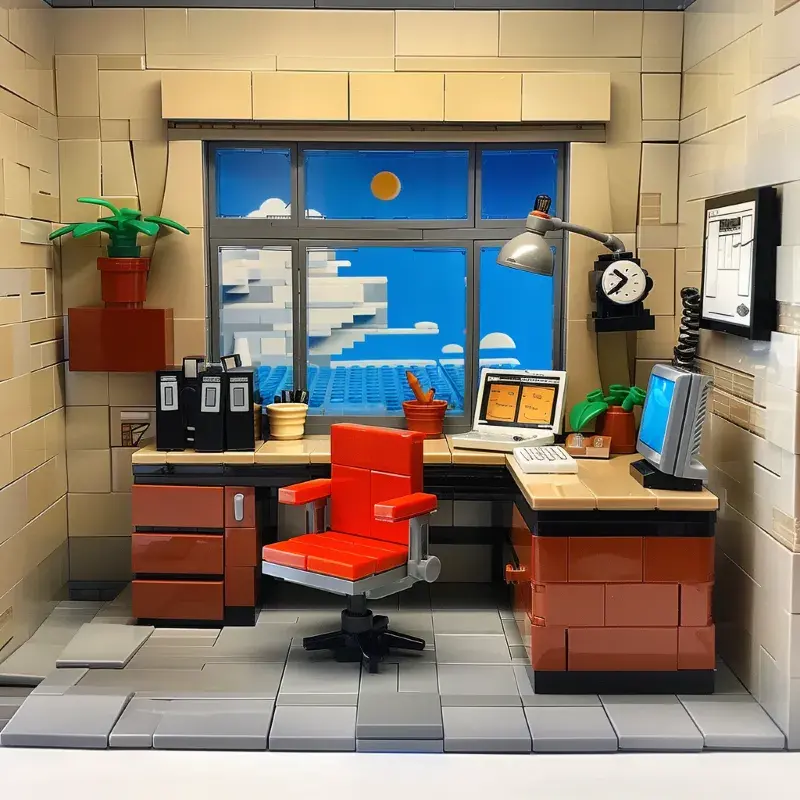 Jak przedstawiane są biura w zestawach LEGO - Top zestawy